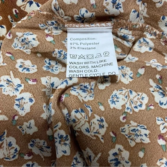 PRETTYGARDEN Women's Summer Floral One Shoulder Maxi Dress NWOT Sz-Medium - Picture 5 of 5